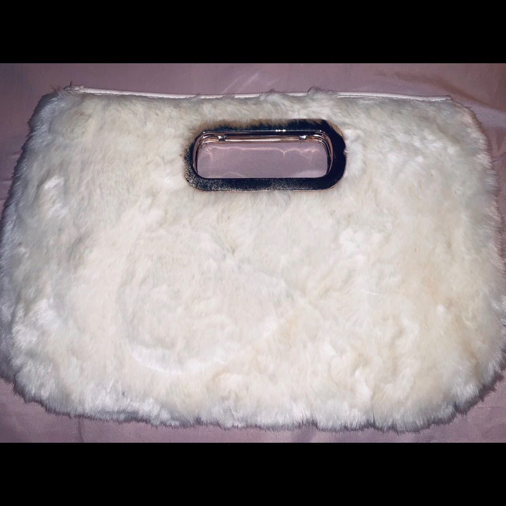 Charming Charlie’s Fur Clutch